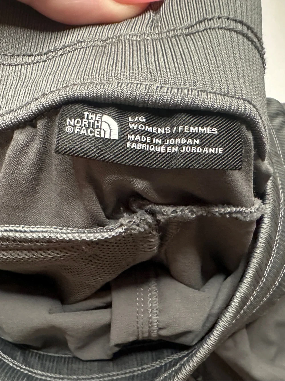 The North Face Women's Gray Athletic Shorts Size Large